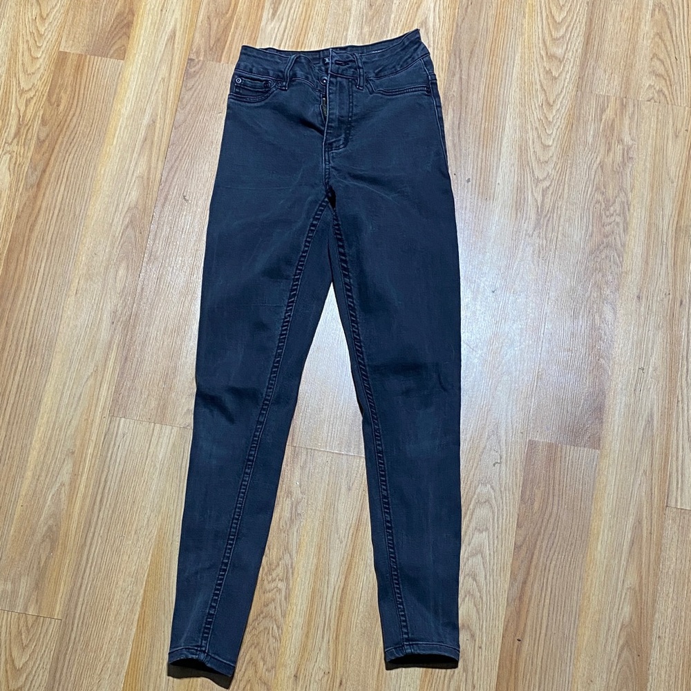 Dark Gray Skinny Jeggings